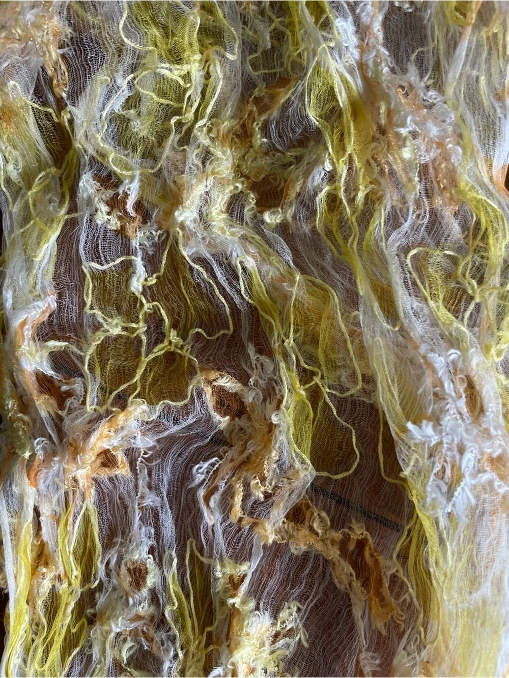 Fleurs by Elegant Additions Oblong Textured Scarf